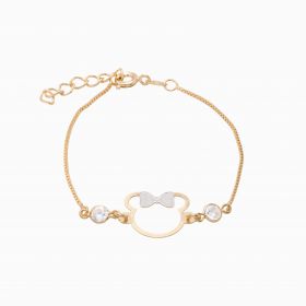 PULSEIRA INFANTIL DE PERSONAGEM COM ZIRCÔNIAS