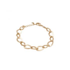 PULSEIRA FOLHEADA ELOS OVAIS