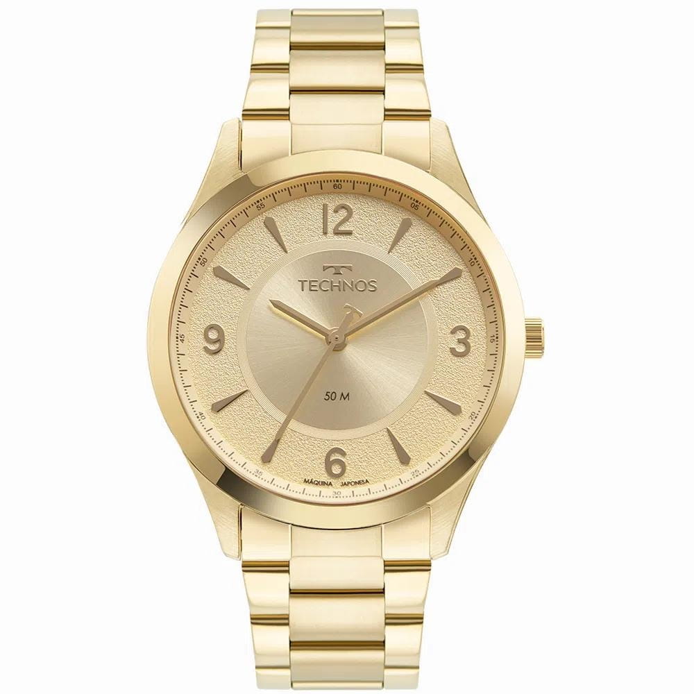 Relógio technos feminino dourado