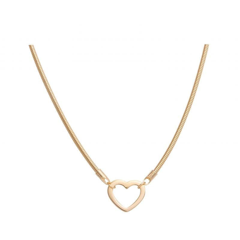 CHOCKER FOLHEADA CORAÇÃO VAZADO - LOVE TREND
