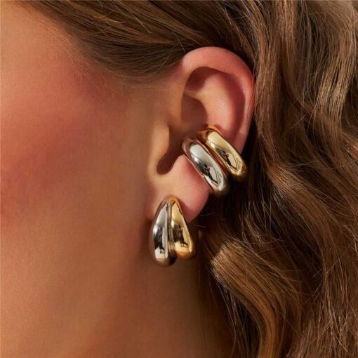 PIERCING LISO BANHADO A OURO