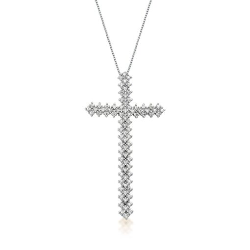 CORRENTE CRUZ MALEÁVEL BANHADO A RÓDIO CRAVEJADA