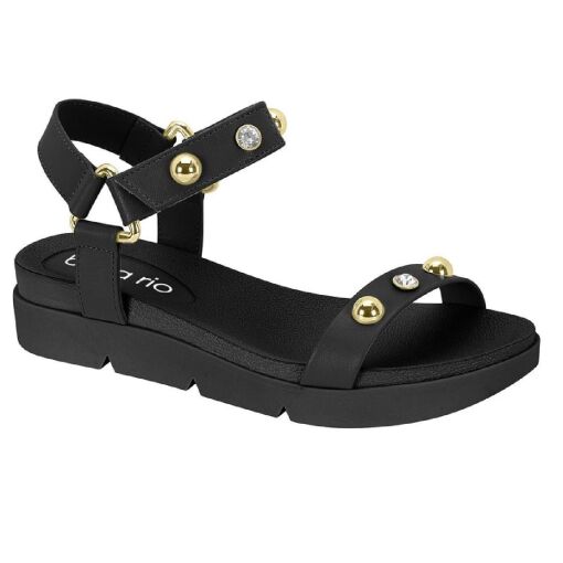 Sandalia Feminina Papete Beira Rio Conforto - 8387537