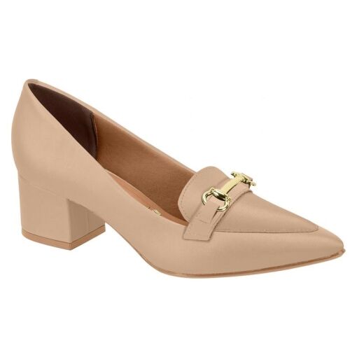 Scarpin Vizzano Feminino Sapato Salto Bloco Baixo - 1220378