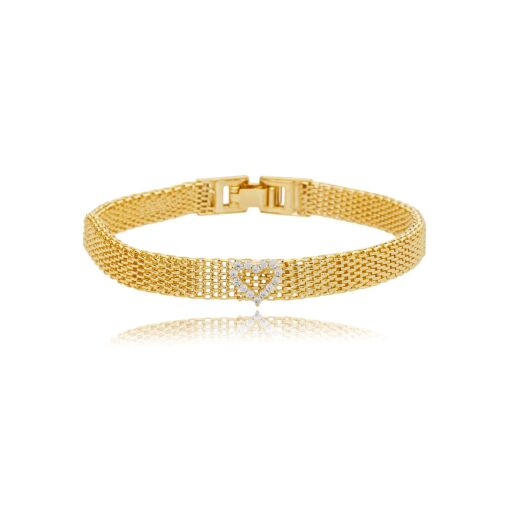 PULSEIRA MALHA CORAÇÃO VAZADO