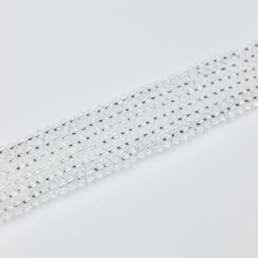 FIO DE CRISTAL TRANSPARENTE 3MM PARA MONTAGEM