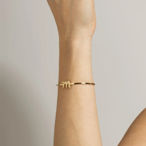 BRACELETE INICIAL LISO