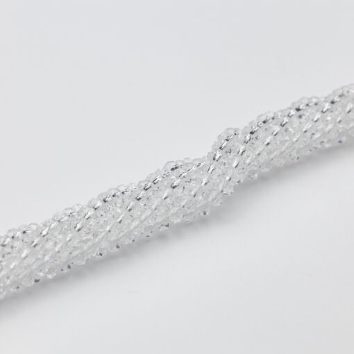 FIO DE CRISTAL TRANSPARENTE 3MM PARA MONTAGEM
