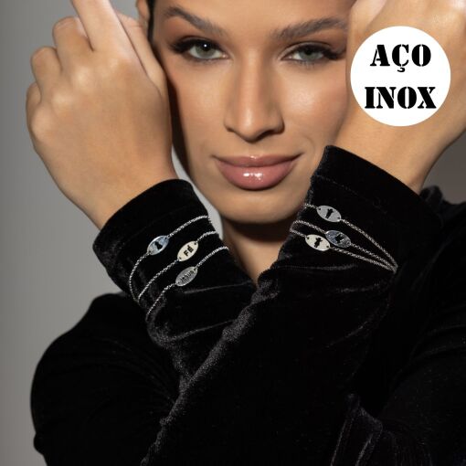 PULSEIRA AÇO INOX FILHA