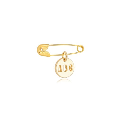 SEMI JOIA INFANTIL - MEDALHA FORMATURA ABC -  0,8CM