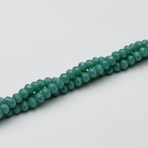 FIO  DE CRISTAL VERDE PISCINA 4MM PARA MONTAGEM
