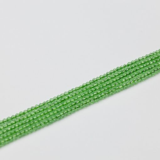 FIO DE CRISTAL VERDE CLARO 2MM PARA MONTAGEM