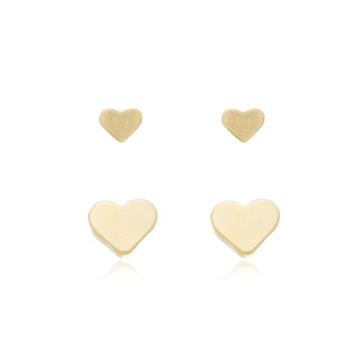 BRINCO DUPLA CORAÇÃO PP E P