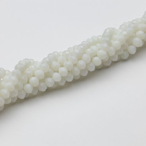 FIO DE CRISTAL BRANCO 4MM PARA MONTAGEM