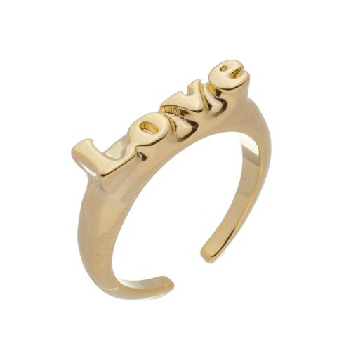 ANEL AJUSTÁVEL LOVE LISO