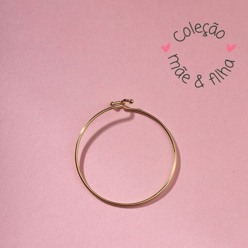 SEMI JOIA INFANTIL - BRACELETE  DE ENTRELACE MOMENTOS KIDS