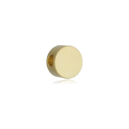 PACOTE COM 5 ENTREMEIOS REDONDOS COM FURO PASSANTE 5MM