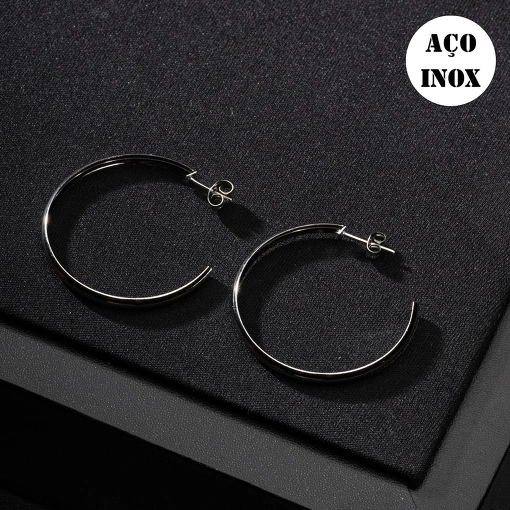 BRINCO AÇO INOX ARGOLA P