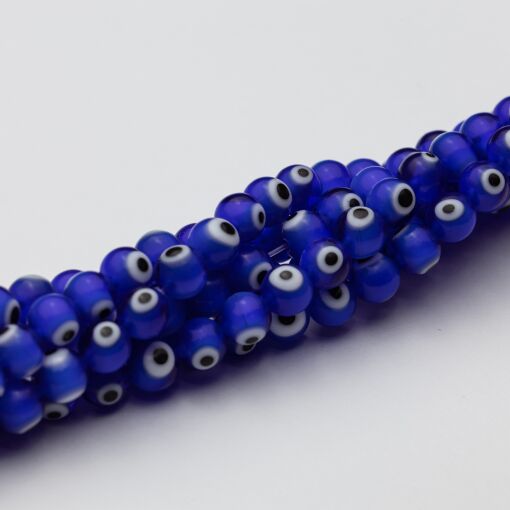 FIO DE OLHO GREGO AZUL 6MM PARA MONTAGEM