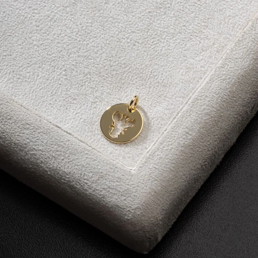 PINGENTE MEDALHA LAGOSTA CHARMEZINHO