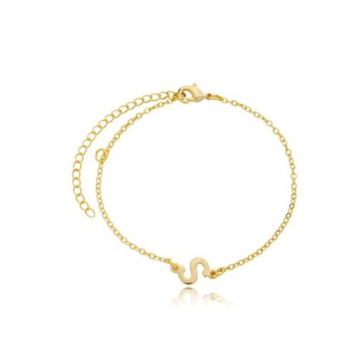 PULSEIRA PERSONALIZADA COM INICIAL DELICADA MÃE E FILHA