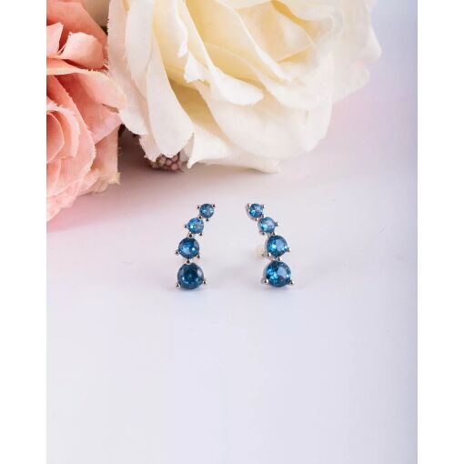 Brinco Ear Cuff Riviera Quatro Pedras