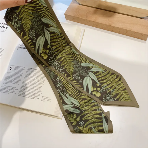 Lenço Tecido Estampado Natureza