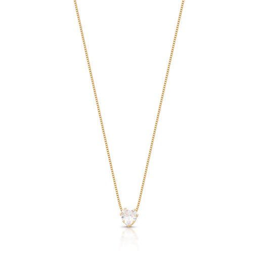 Conjunto Ponto de Luz Coração Cristal