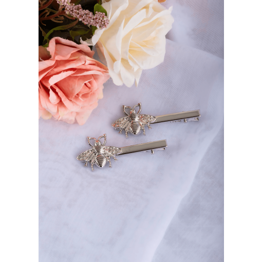 Presilha Par Vespa Prateada