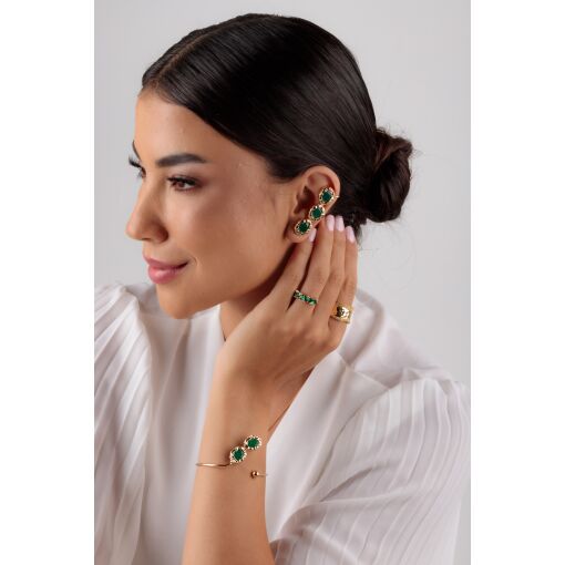Brinco EarCuff Pedraria