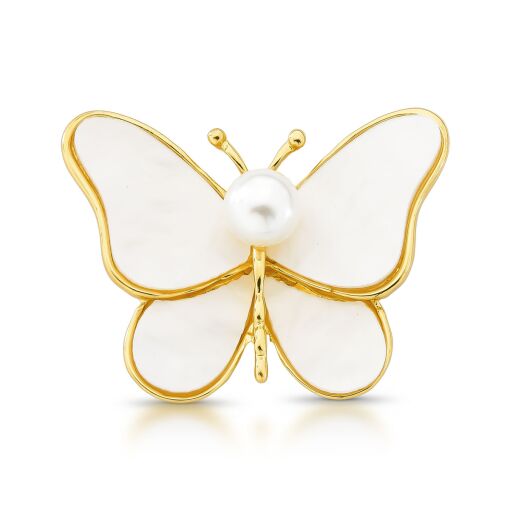 Broche Borboleta Esmaltada
