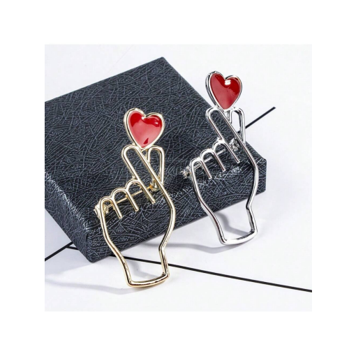 Broche Finger Heart