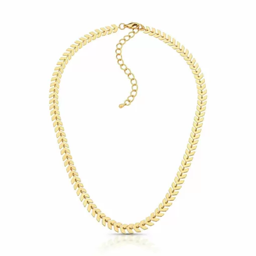 Colar Choker Folhagem