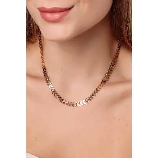 Colar Choker Folhagem