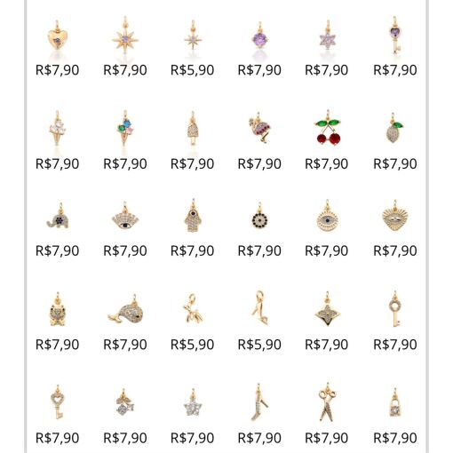 PINGENTE 7,90 (Solicitar link com a consultora, para a escolha d