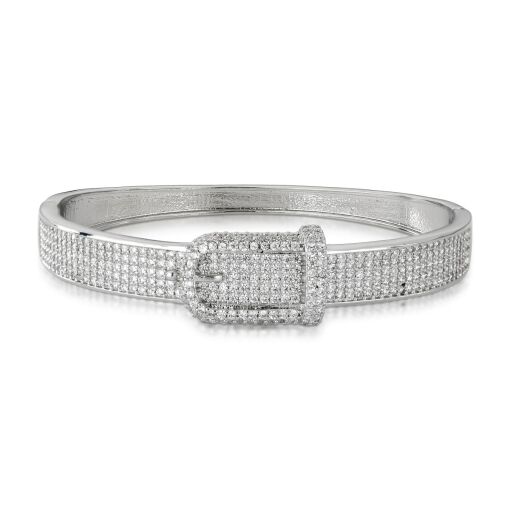Bracelete Belt Cravejado com Zircônias
