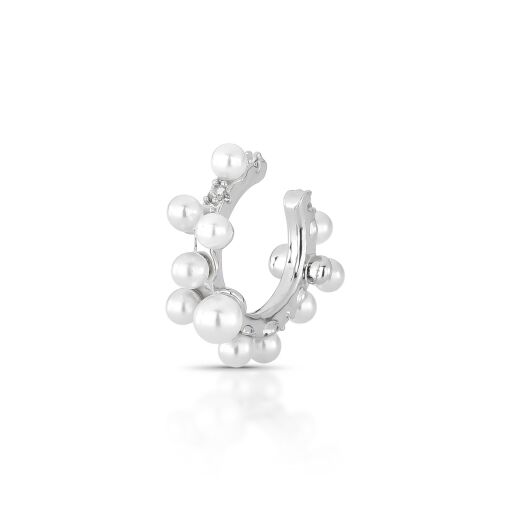 Piercing Fake com Pérolas Shell