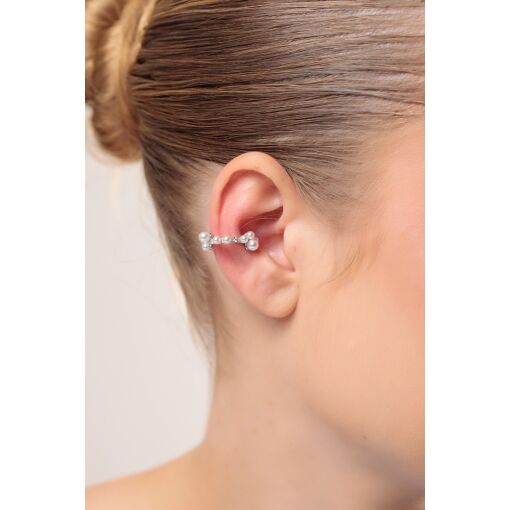 Piercing Fake com Pérolas Shell