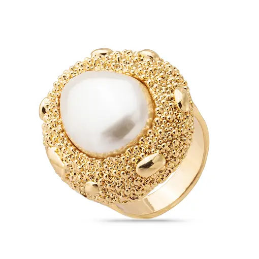 Anel Pérola Classic Oval - TAMANHOS