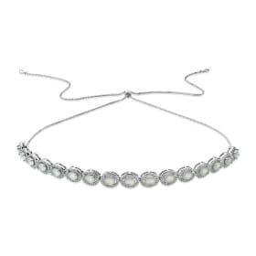 CHOKER OVAL CRAVEJADO MODERNA