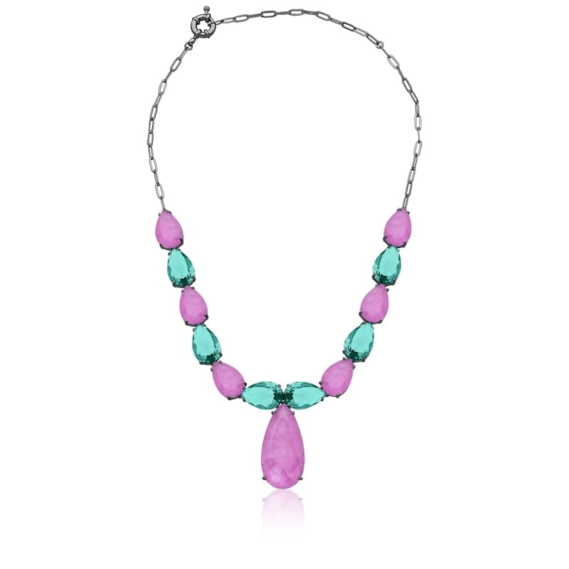 CHOKER GOTAS MESCLADA