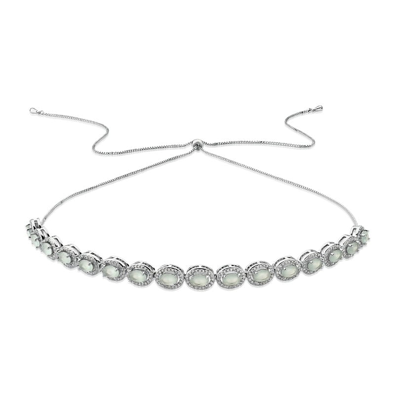CHOKER OVAL CRAVEJADO MODERNA