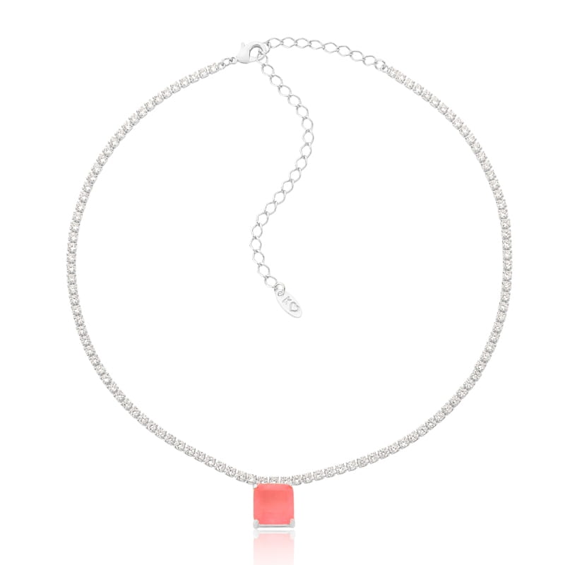 CHOKER RIVIERA COM QUADRADO DONATELLA