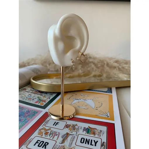 BRINCO TRIO MINI ARGOLA MISTA HOOP EARRING