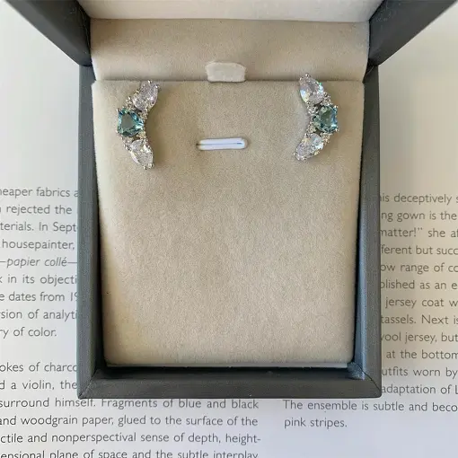 BRINCO EAR CUFF COR E GOTAS BN SOL DE VERANO