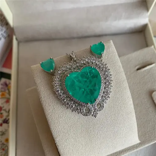 CONJUNTO CORAÇÃO LUXO SOLAR