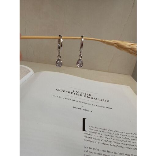 BRINCO ARGOLA GOTA 1,2CM HEART