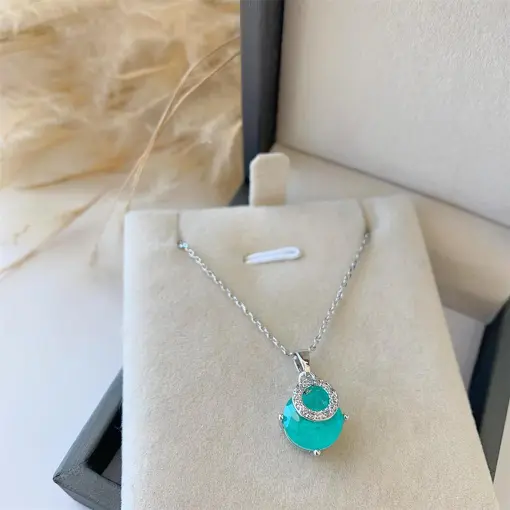 COLAR REDONDO CRAVEJADO HEART