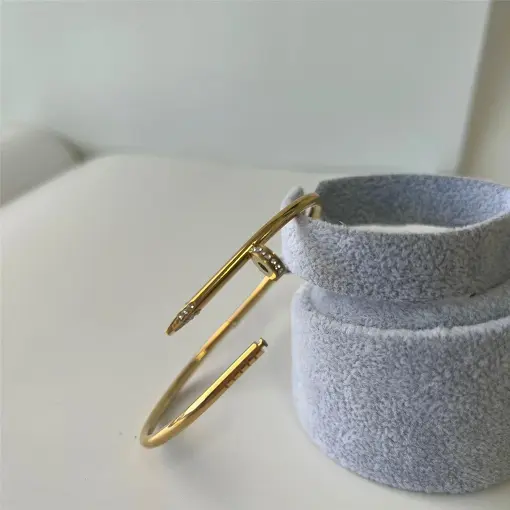 BRACELETE NAIL FINO CRAVEJADO INSPIRED II