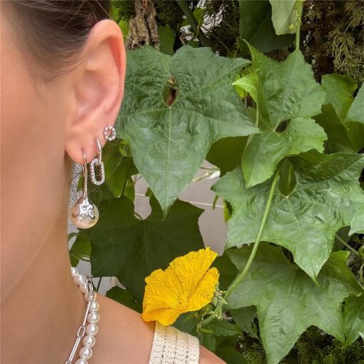 BRINCO GANCHO PEROLA SINTONIA